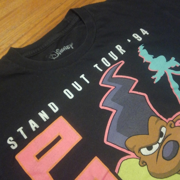 Power Line โก ๐ถ Concert Tour Shirt ๐ถ A Goofy Movie Small 90s Stand Out Disney - Picture 4 of 6